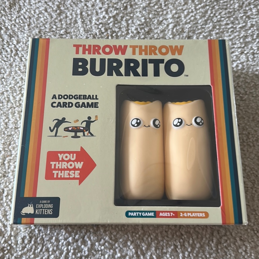 throw throw burrito board game